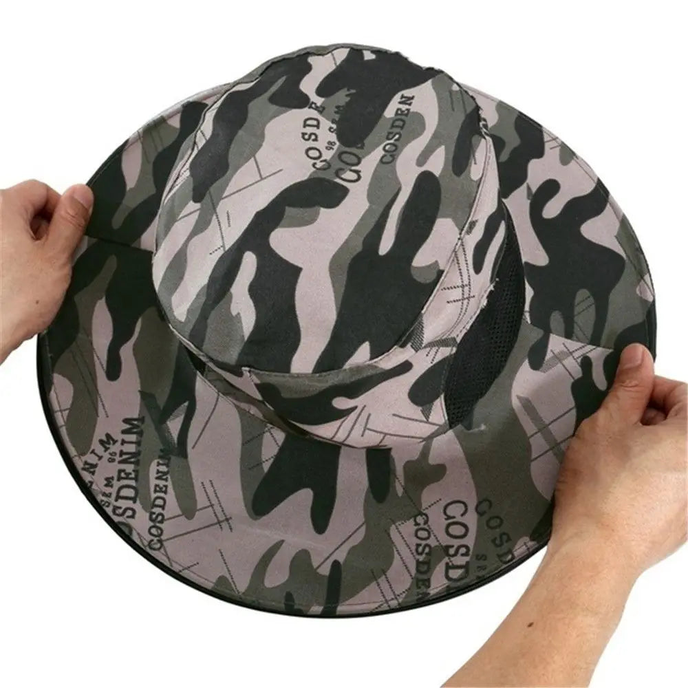 Foldable Mosquito Net Hat – Insect & Sun Protection Cap