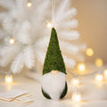Nordic Gnome Christmas Tree Ornament – Multicolor Knit Decor