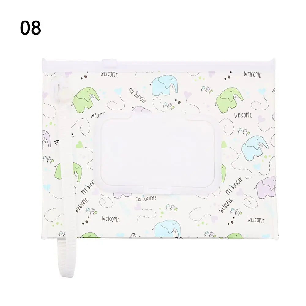 Portable Wet Wipes Bag – Hanging Tissue Case & Stroller Pouch