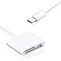 USB-C CF & SD Card Reader – Multi-Card Adapter USB 2.0