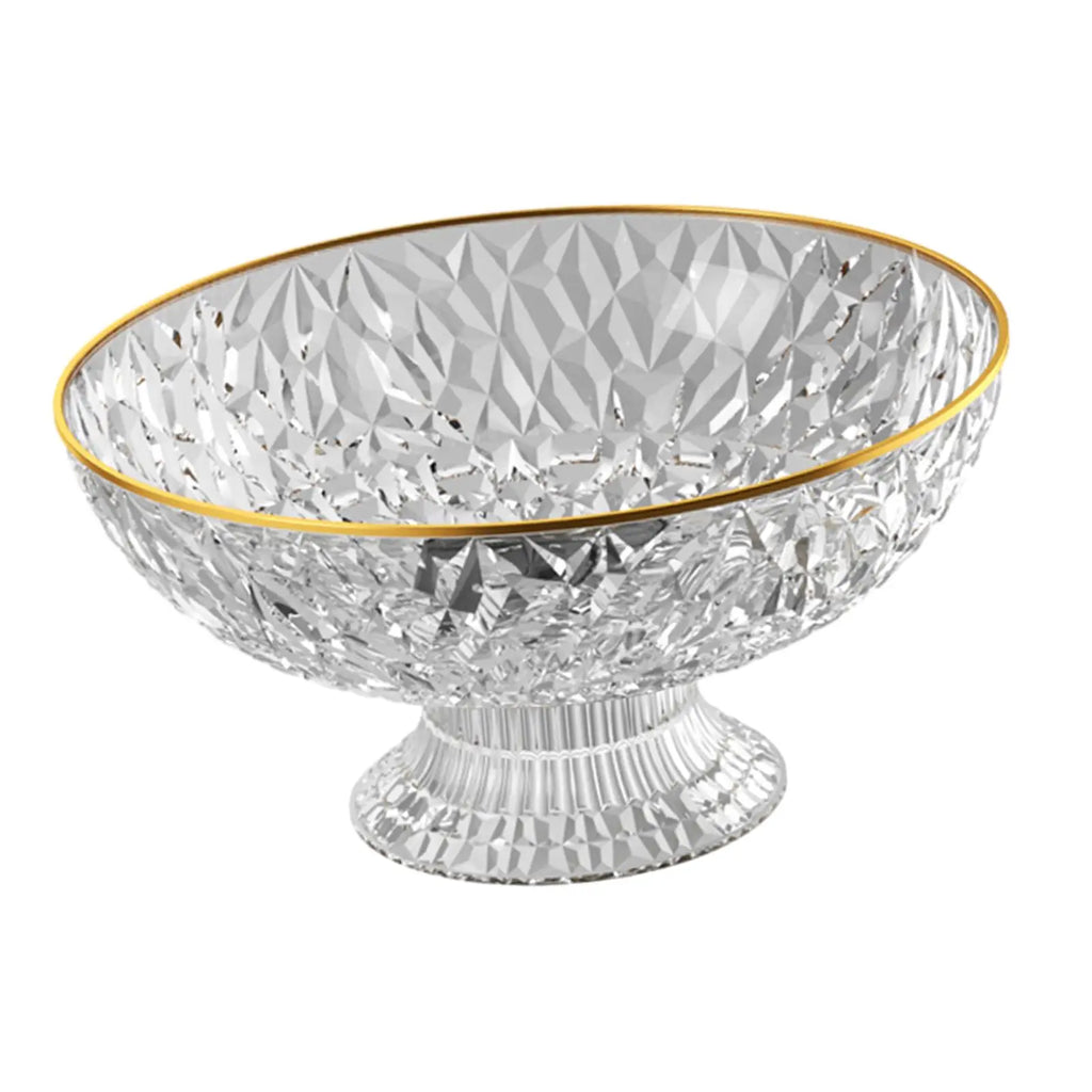 Large Round Pedestal Serving Tray – Fruit, Snack & Cake Stand