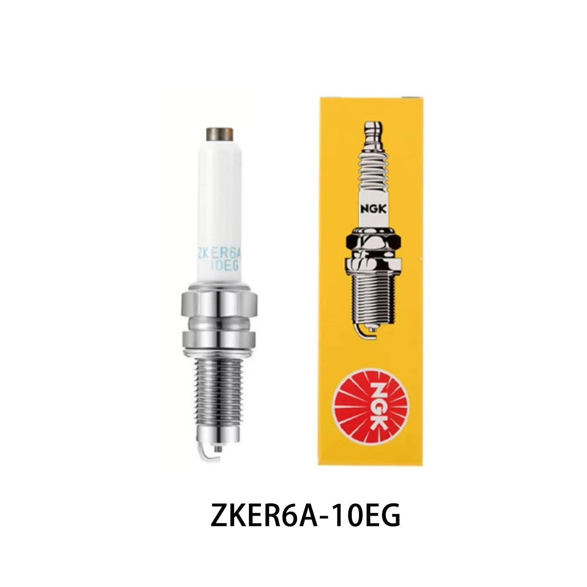 NGK ZKER6A-10EG 96596 Nickel Spark Plug 4–12 Pack