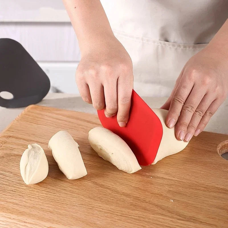 Silicone Dough Scraper & Pastry Cutter | Flexible Baking Tool