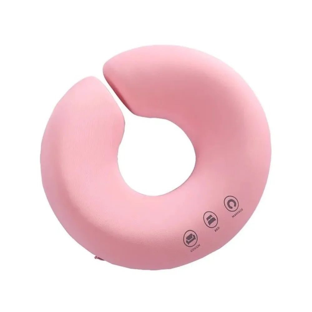 Memory Foam Face Pillow with Hole – Spa Head Rest Cushion