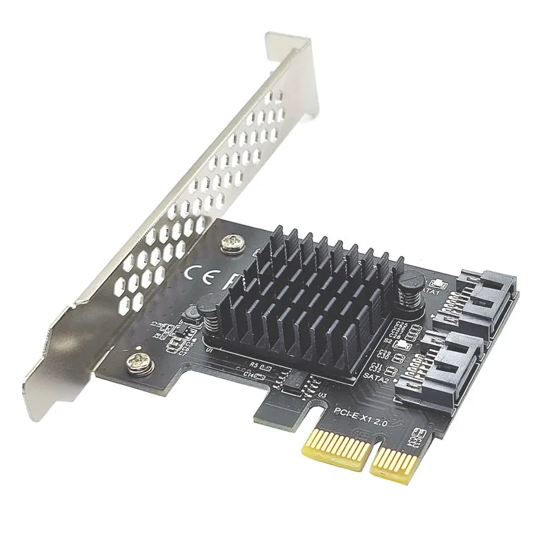 PCIe to SATA 3.0 Adapter 2-Port 6Gbps ASM1061 Controller