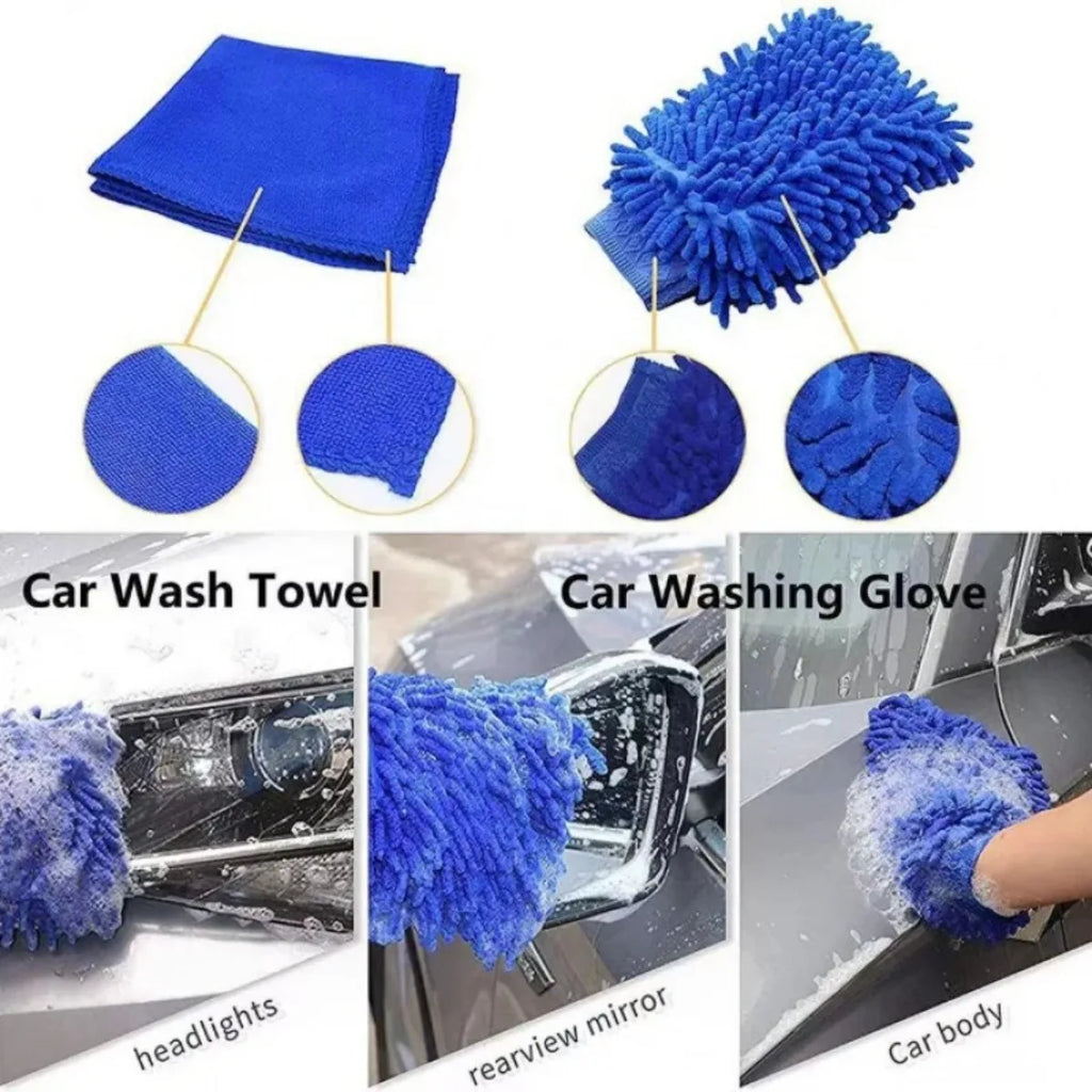 14-Piece Car Cleaning Brush Set – Vent & Gap Detail Brushes