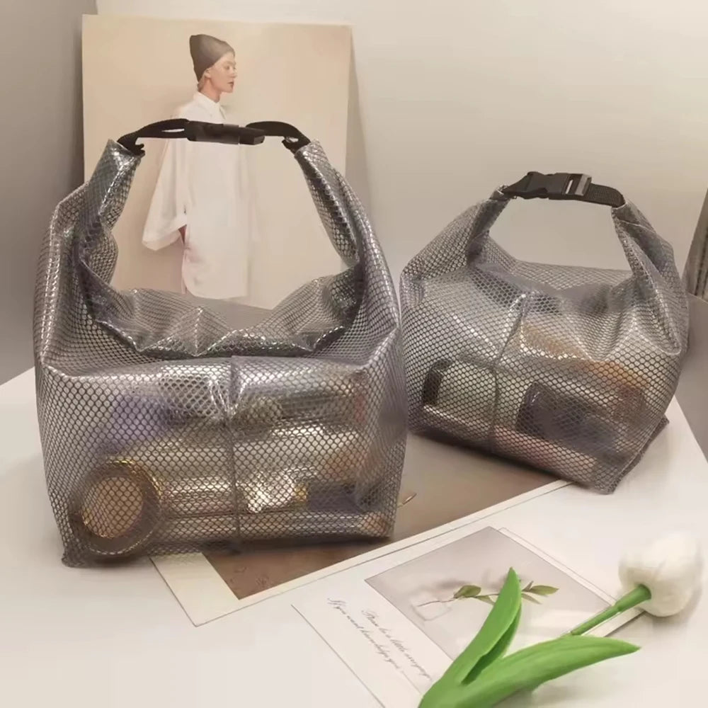 Travel Makeup Storage Bag – Large Waterproof Handheld Tote
