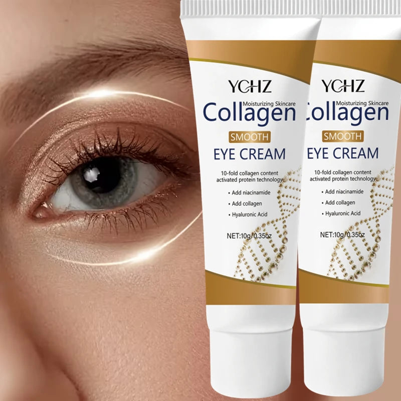YCHZ Collagen & Hyaluronic Acid Eye Cream – Firms & Hydrates