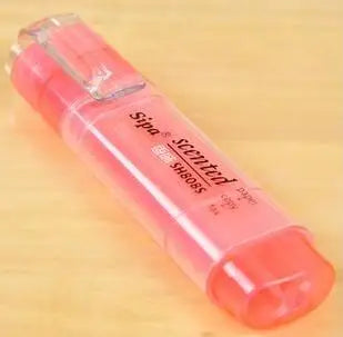 Scented Fluorescent Highlighter Pen – 7 Candy Colors, Chisel Tip