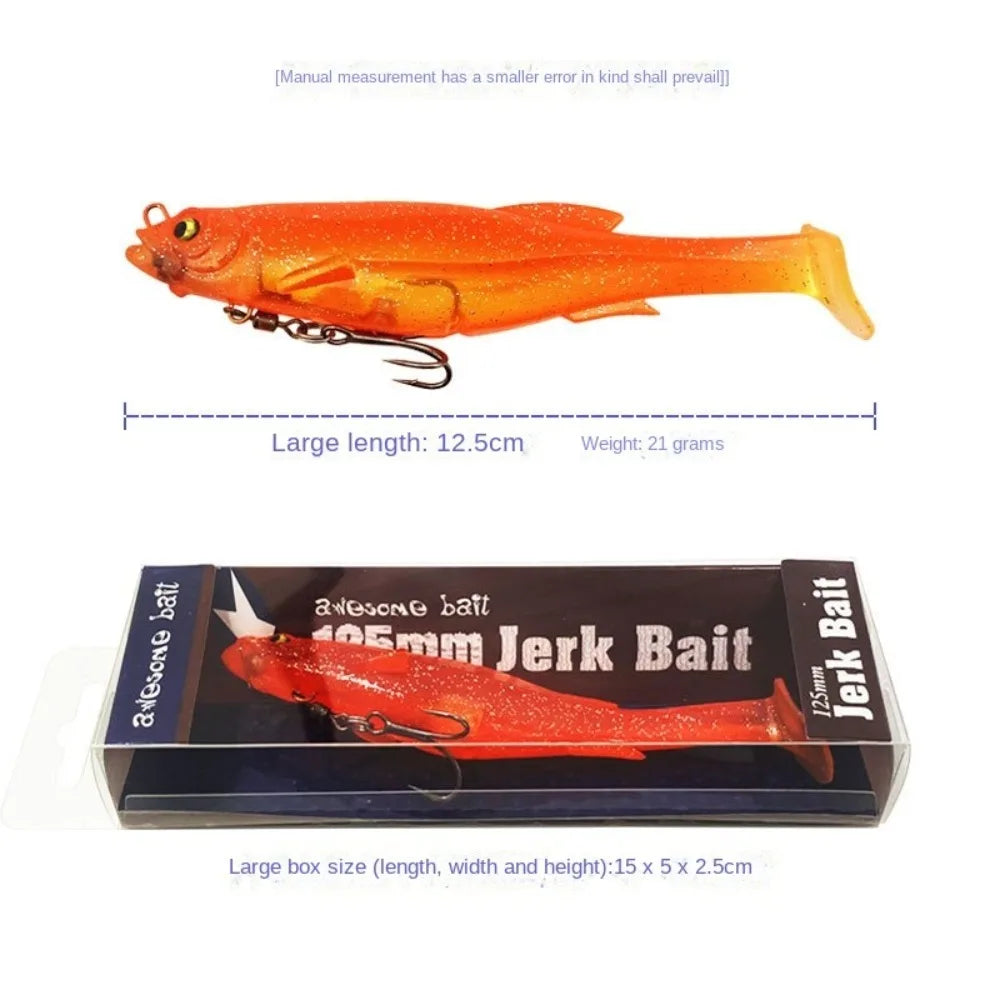 3D Eyes Soft Swimbait Fishing Lures – Saltwater & Freshwater