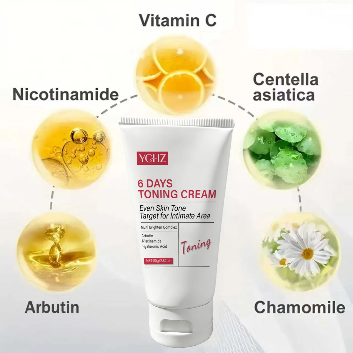 Skin Brightening Cream – Face, Body & Intimate Areas 80g