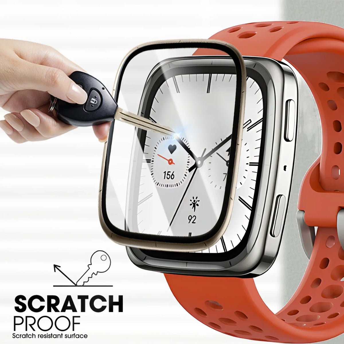 Amazfit Active 2 Square Screen Protector – HD Clear PMMA Film
