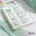 A5 Loose-Leaf Binder Notebook – Daily & Weekly Planner