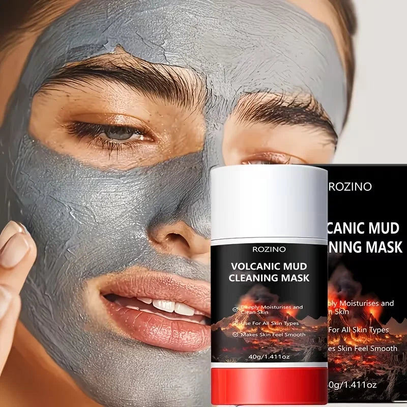 ROZINO Volcanic Mud Cleansing Mask Stick | Oil Control