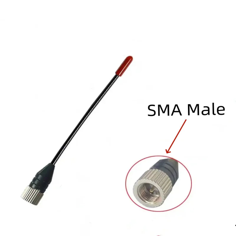 600/800MHz SMA Male Wireless Microphone Antenna 10–20cm