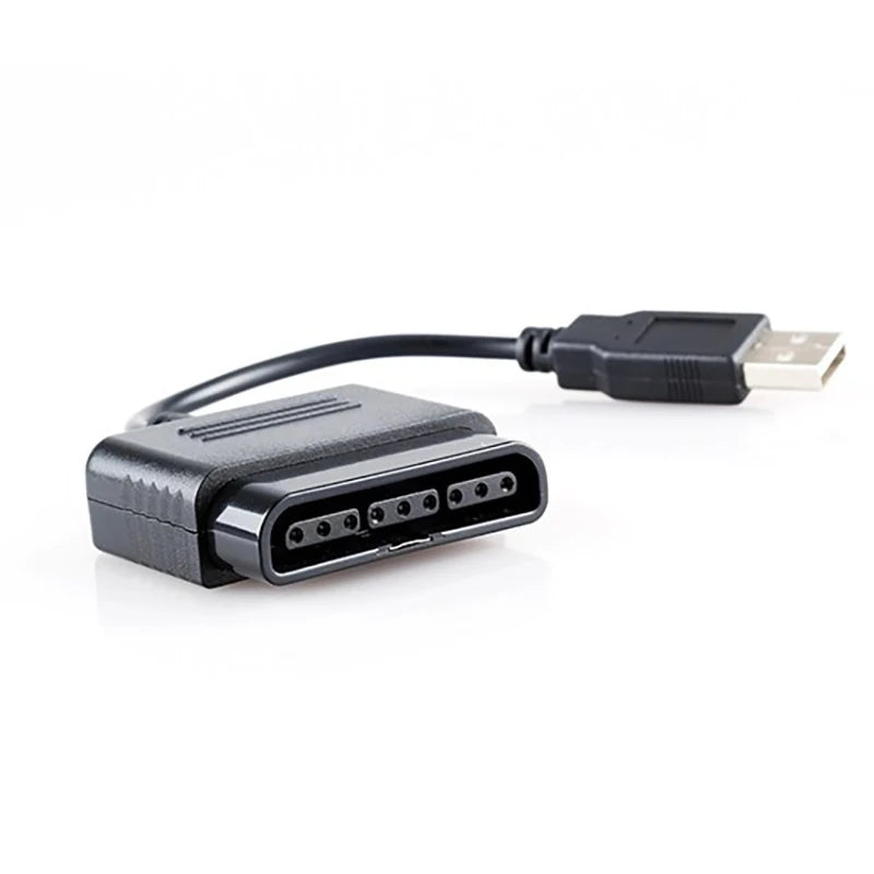 PS2 to PS3 & PC USB Gamepad Converter Cable | Controller Adapter