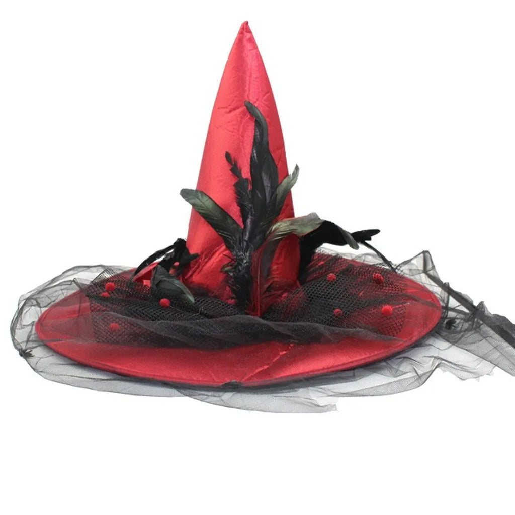 Pointed Cone Witch Hat – Halloween Cosplay & Fancy Dress