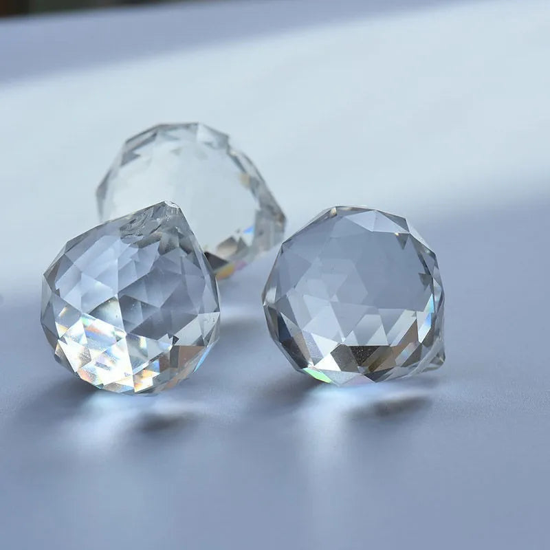 K9 Crystal Prism Ball Sun Catcher 20–60mm | Chandelier Pendant