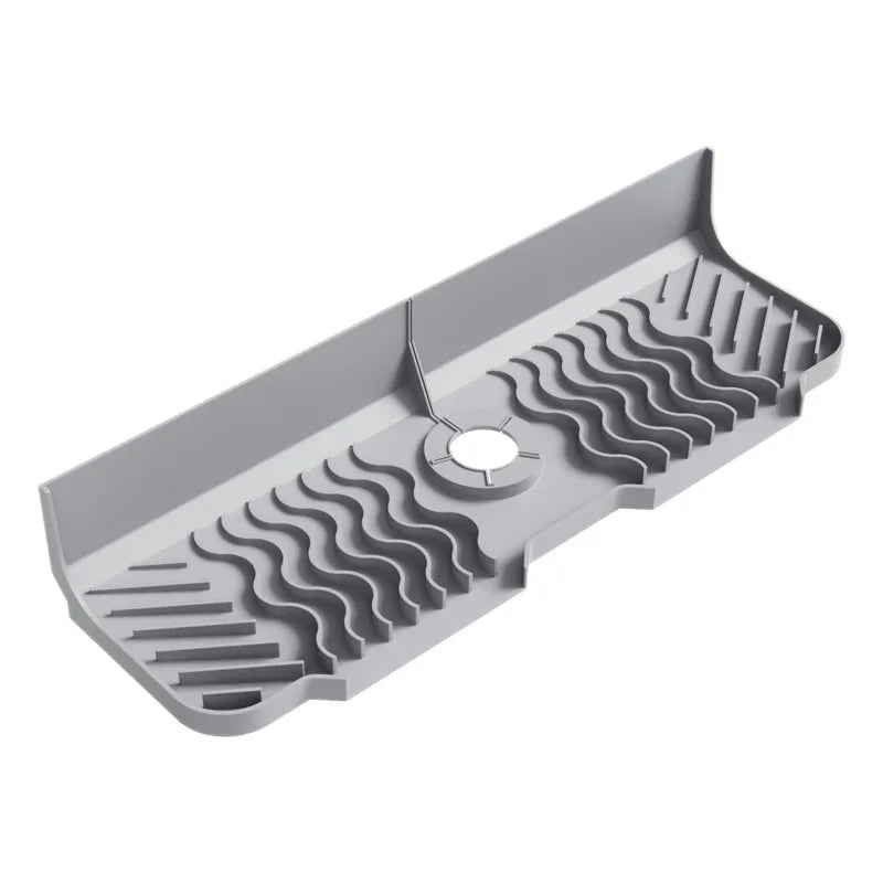 NIFTY Adjustable Silicone Sink Splash Guard Mat & Faucet Protector