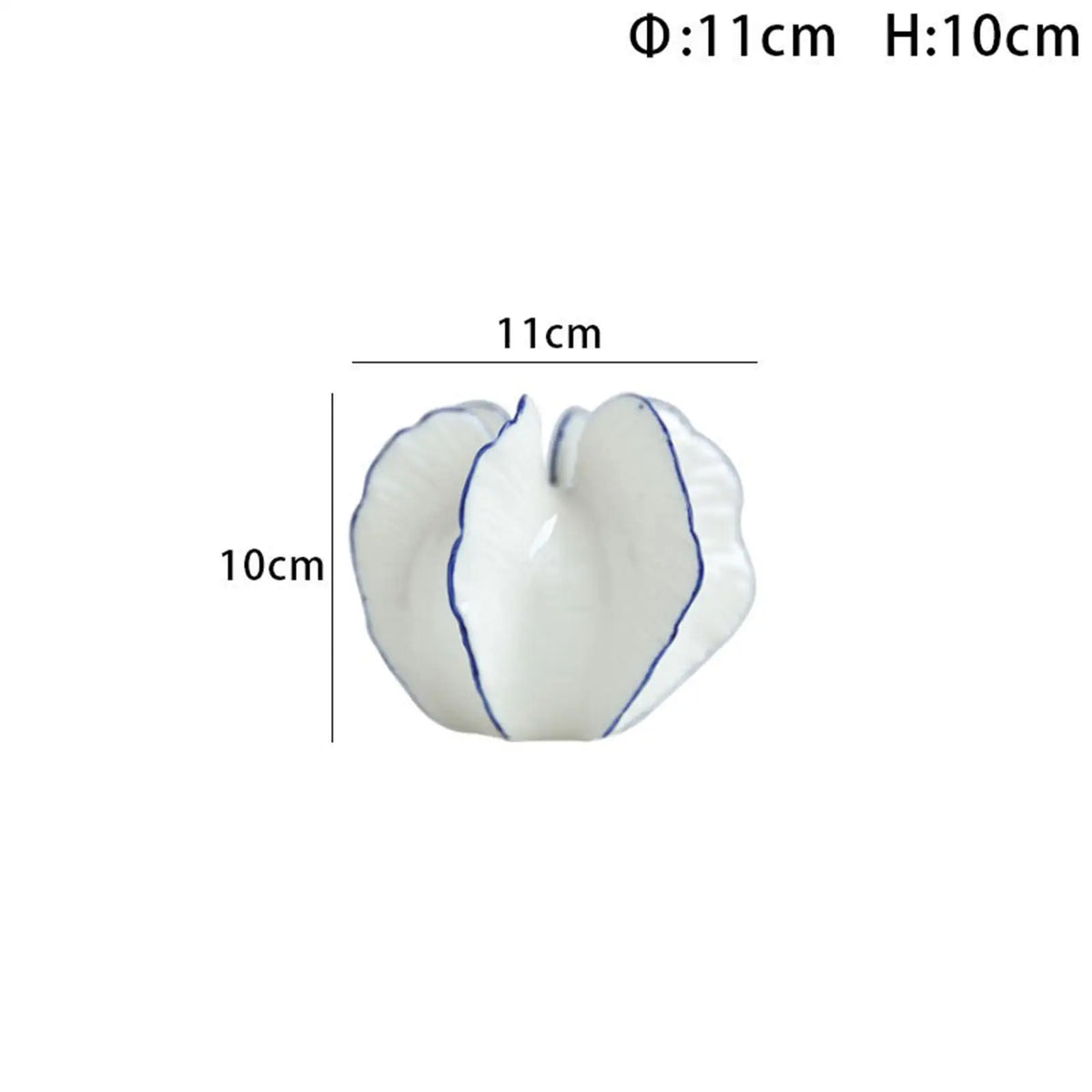 Modern Ceramic Carambola Vase – Star Fruit Home Décor
