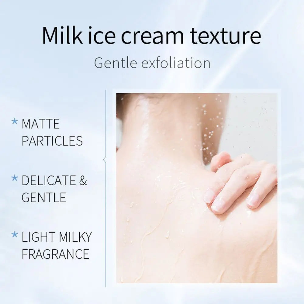 LAIKOU Peach Exfoliating Body Scrub Cream 30 Pcs | Brighten