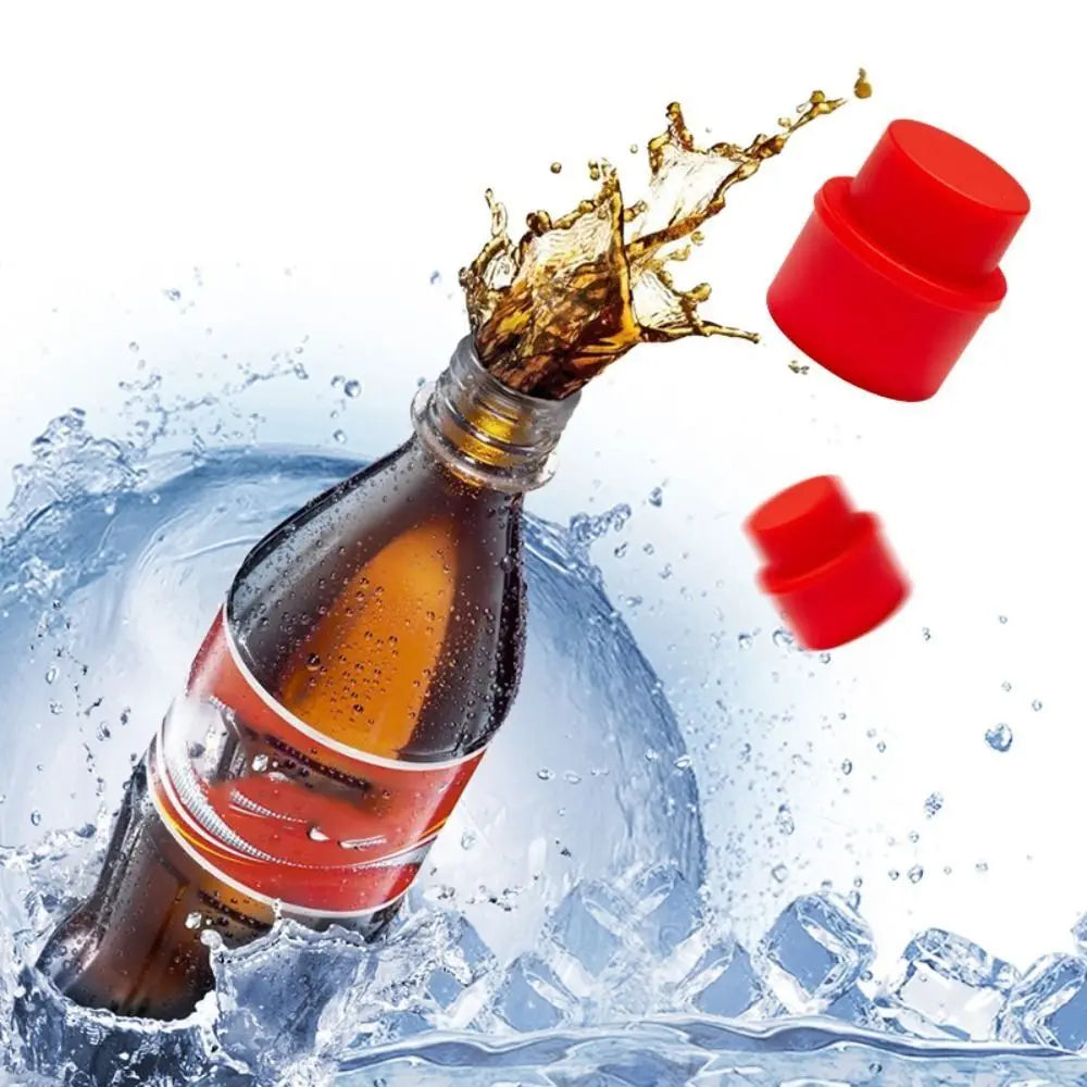 Carbonation Keeper Pump Bottle Stopper – Fizz Saver Cap