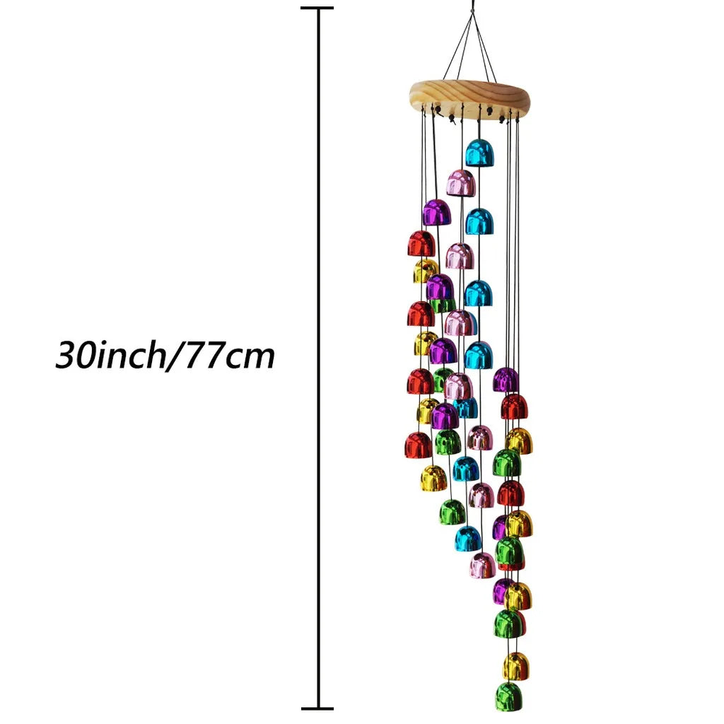 Metal Wind Chime – Colorful Hanging Porch & Garden Decor