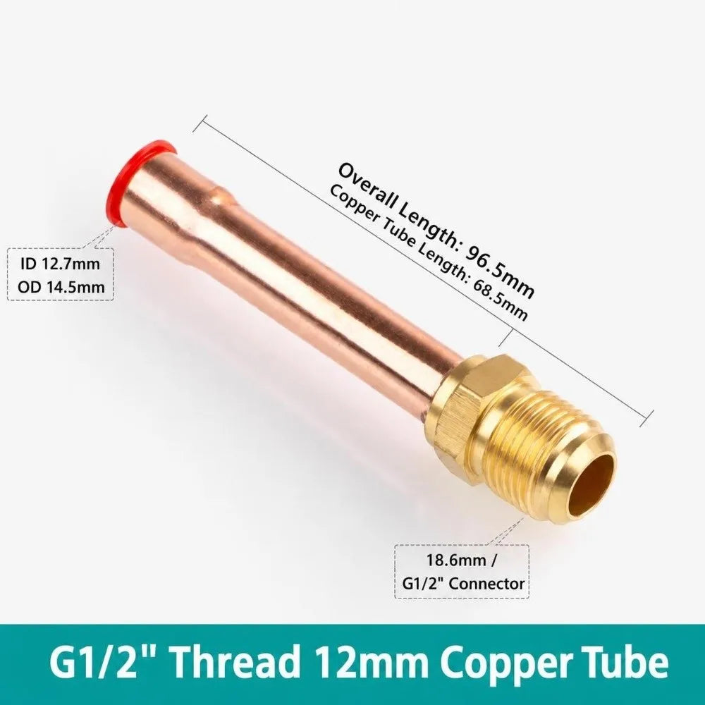 Forged Brass SAE Flare Pipe Fitting | HVAC Copper Coupler