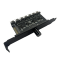 7/8-Channel PC Fan Hub Speed Controller – 3Pin 4Pin SATA
