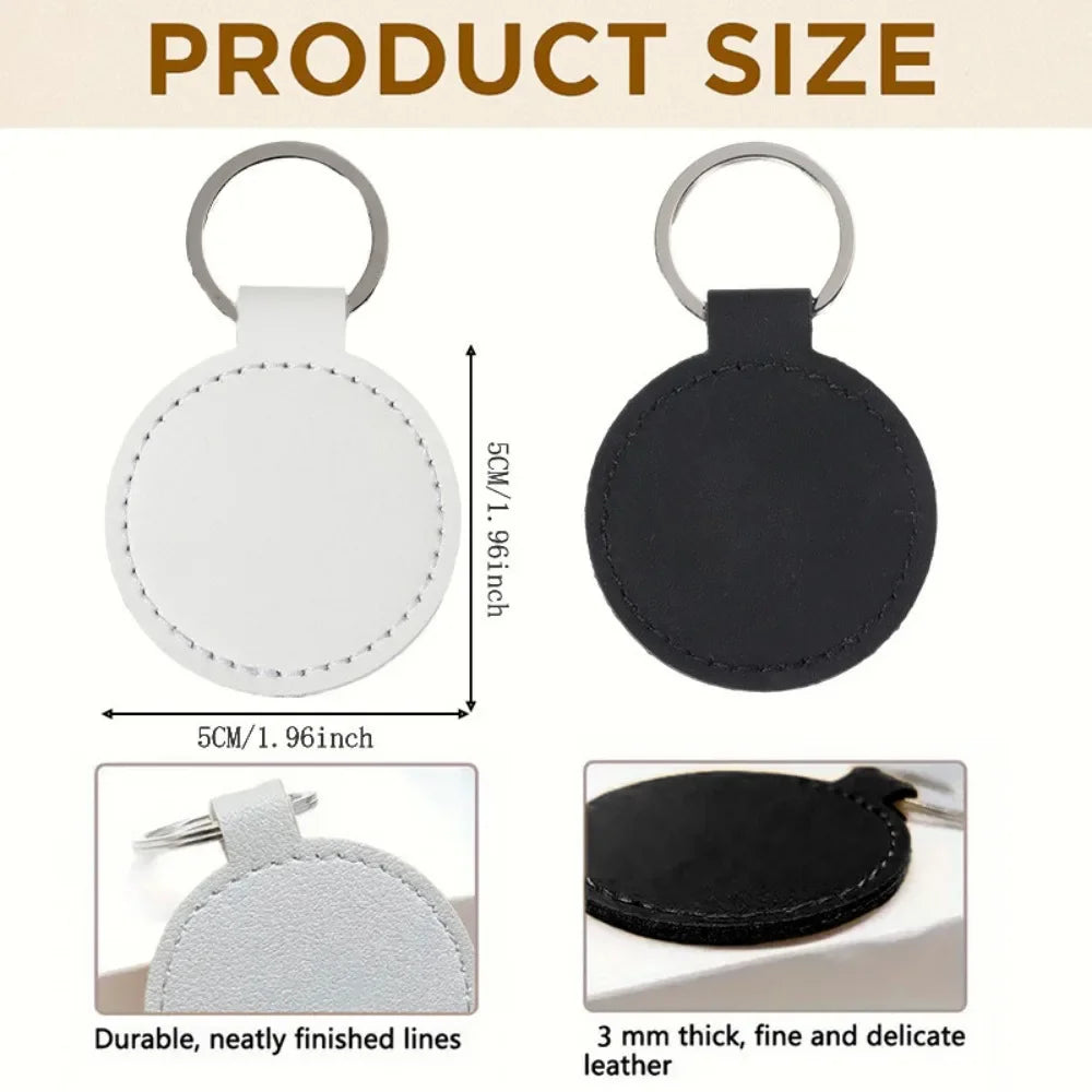 Wedding Witness Leather Keychain – Bridesmaid & Best Man Gift