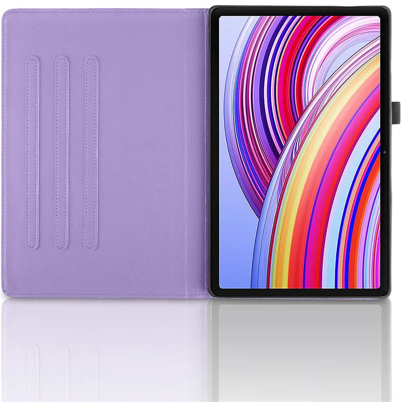 Xiaomi Redmi Pad 2 11" Case – Embossed Tree 360° Rotating Stand