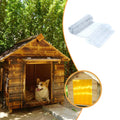 Transparent PVC Dog Door Flap – Weatherproof DIY Pet Curtain
