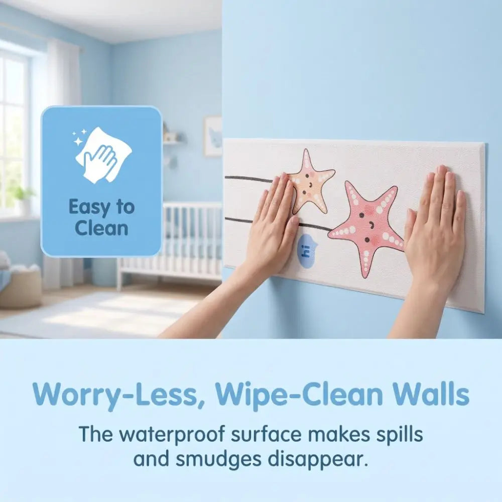 XPE Foam Cartoon Wall Protector Self-Adhesive Bumper Pad