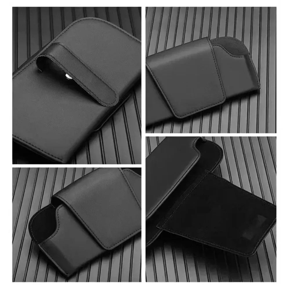 Foldable Sunglasses Display Stand | Genuine Leather Case