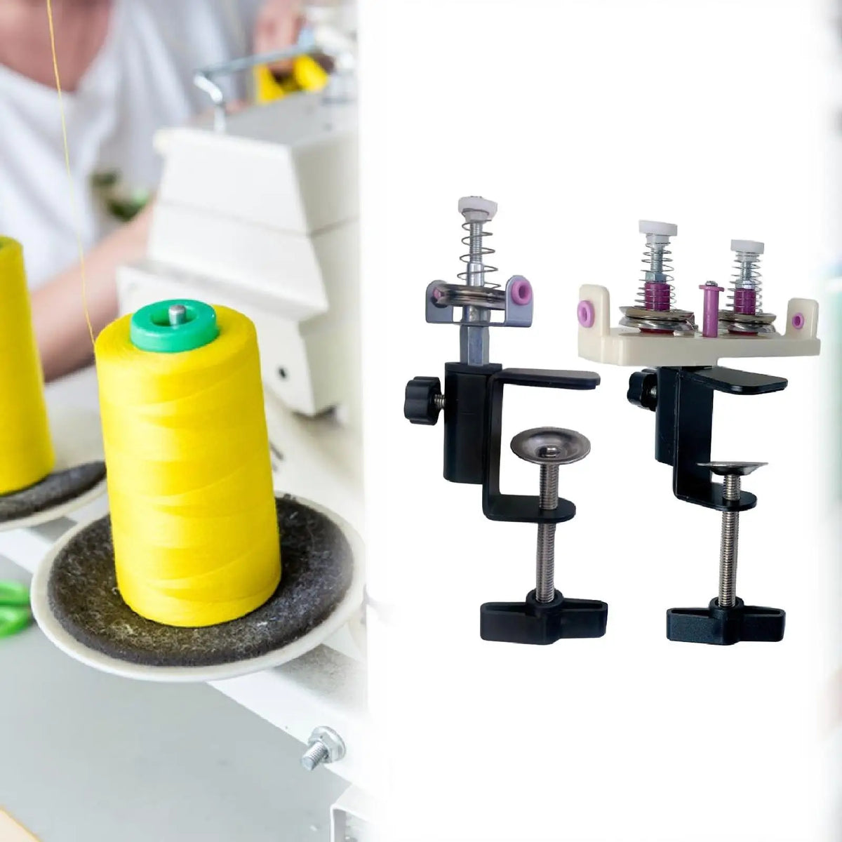 Portable Yarn Winder & Loom Tensioner for Hand Knitting