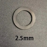 5-Pack 21.5mm Female Thread Faucet Aerator Rubber Gasket Seals