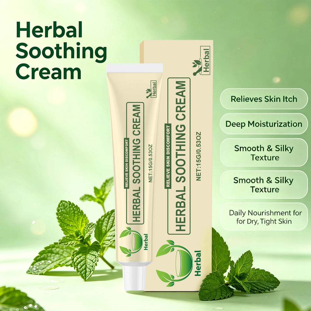 Herbal Soothing Cream – Hydrating Body & Face Moisturizer