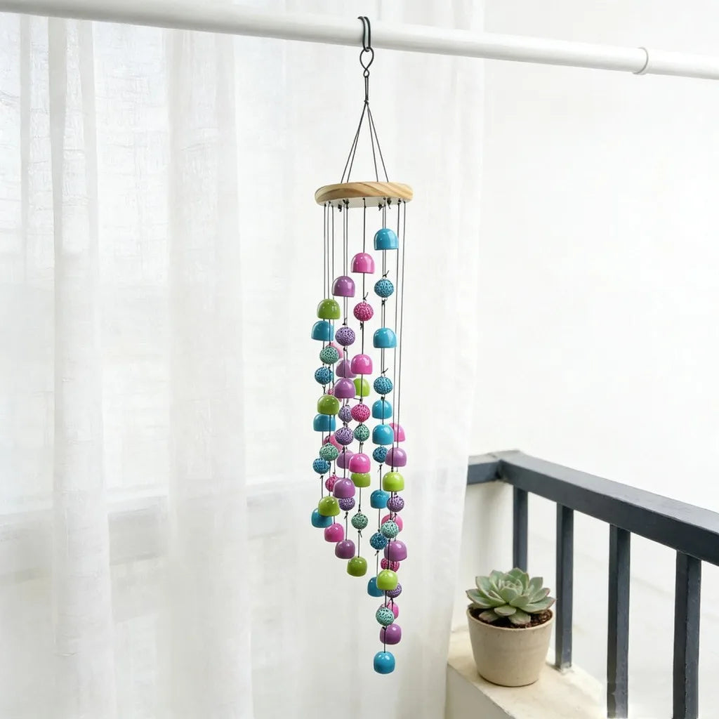 Metal Wind Chime – Colorful Hanging Porch & Garden Decor