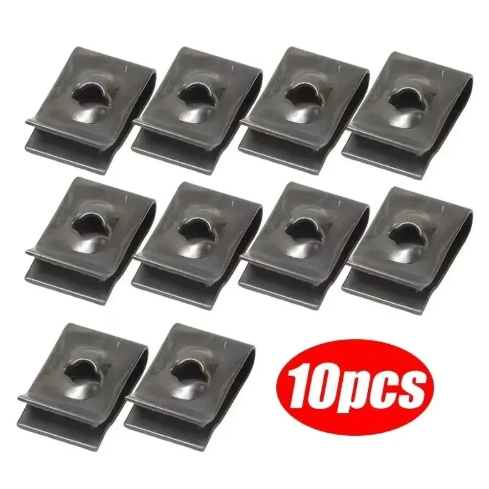 Metal U-Type Self-Tapping Clips Anti-Rust Locking Brackets