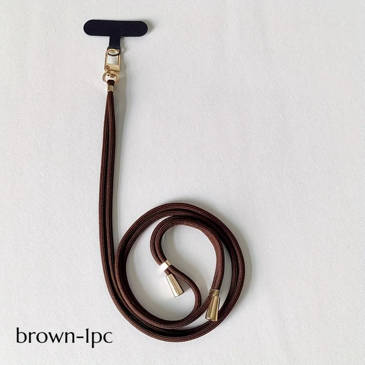 Adjustable Crossbody Phone Strap | Gold Buckle Multi-Color