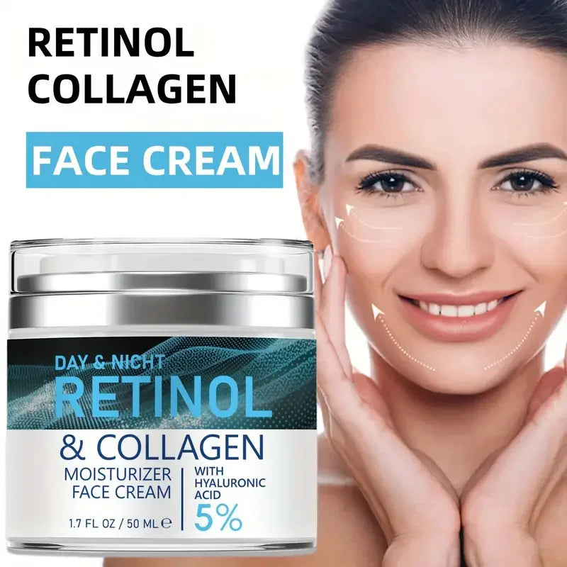 ENVISHA Retinol Collagen Cream – Anti-Aging Face Moisturizer