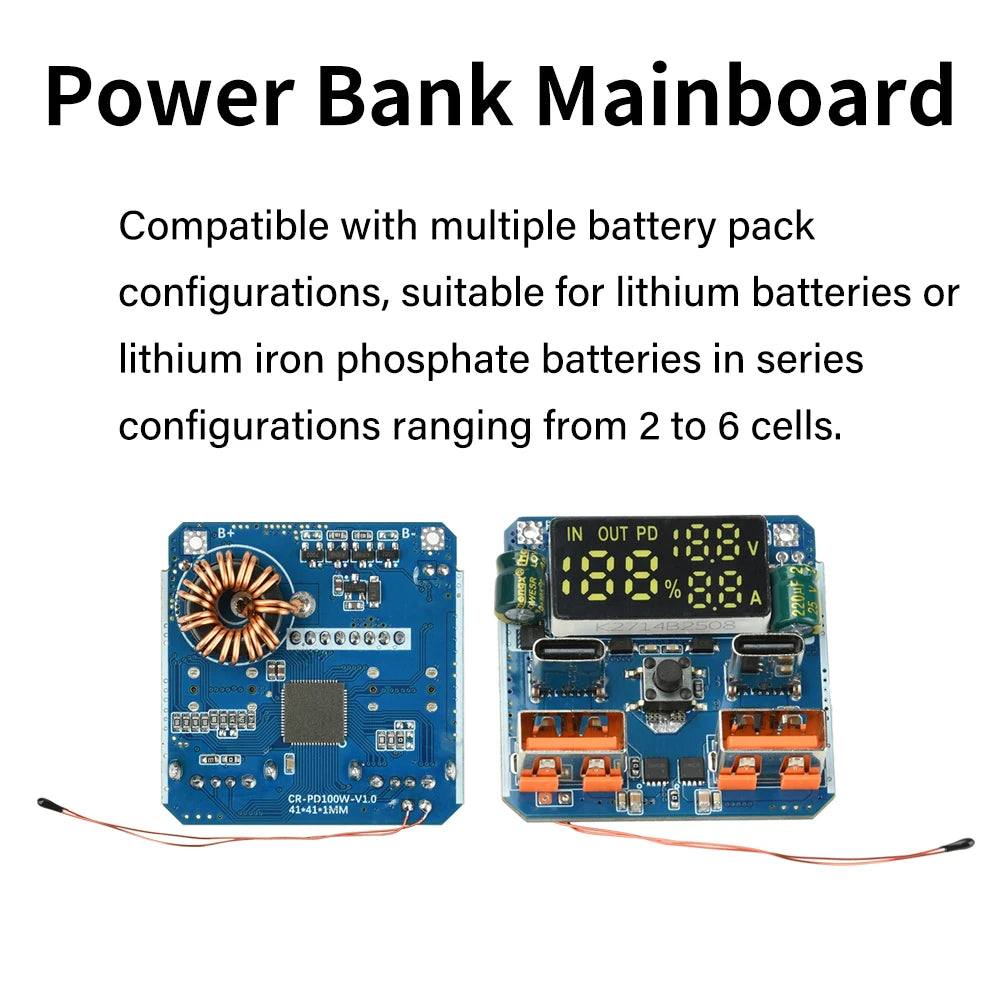 4S PD 100W Buck-Boost Charging Module – 20V 5A Bidirectional