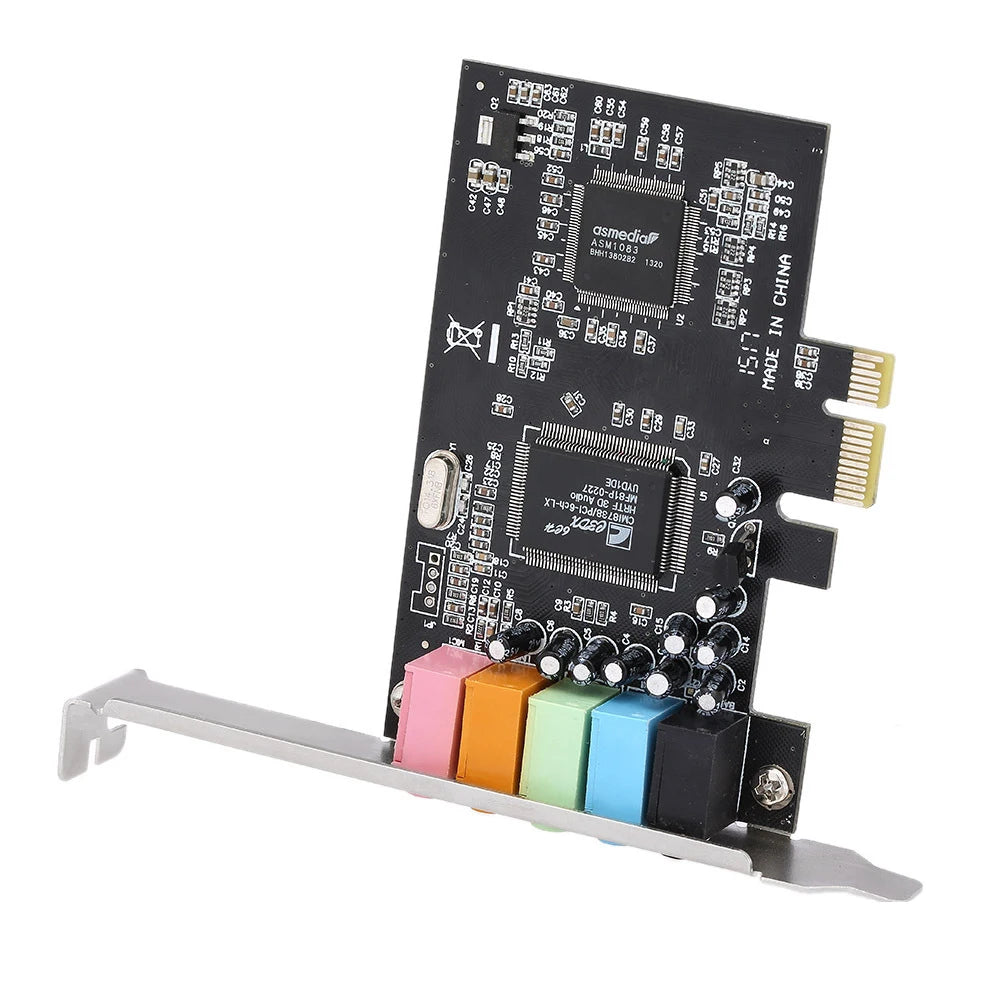 OULLX 4.1 PCIe Sound Card – 4-Channel PCI-Express X1 Audio Adapter