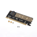 PCIe X1/X4/X16 to M.2 NVMe Adapter Card | 2230–2280 SSD