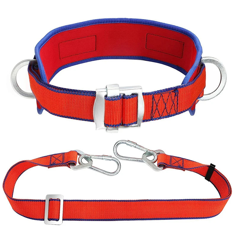 Electrician Safety Harness Belt & Lanyard – Outdoor Work