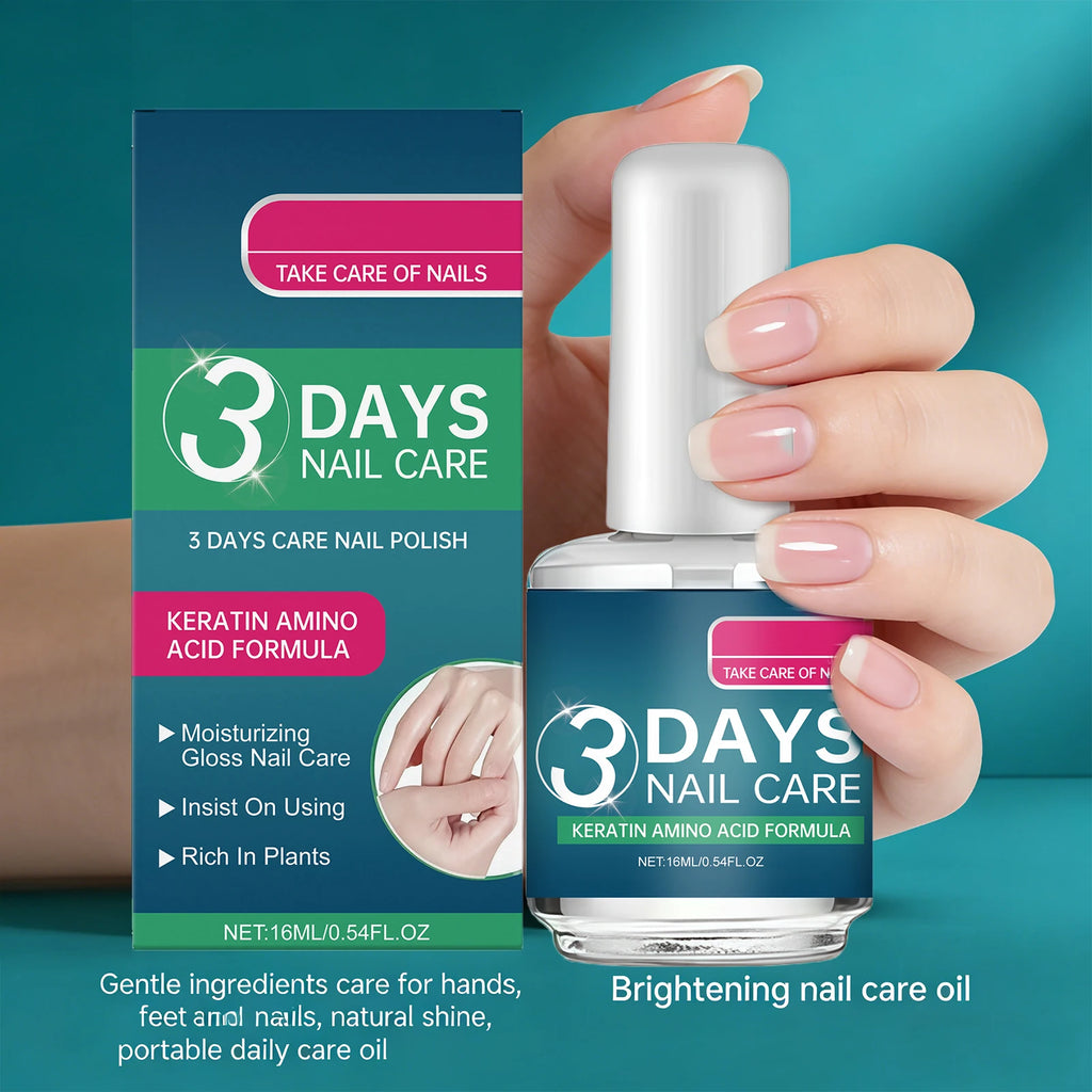 3-Day Nail Care Polish – Keratin & Amino Acid Treatment