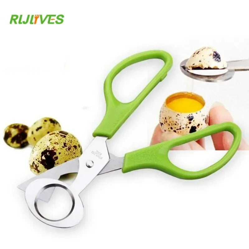Quail Egg Shell Cracker & Opener Scissors – Stainless Steel