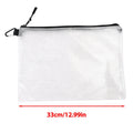 Transparent Mesh Storage Bag with Carabiner | XS–L Sizes