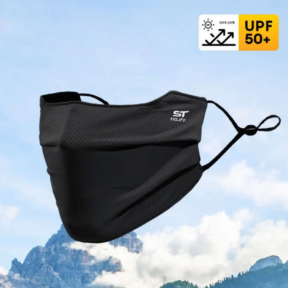 UV Face Mask UPF 50+ – Breathable Nylon Sun Shield