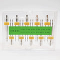 10-Piece Twin Double Needle Set for Sewing Machines – All Sizes